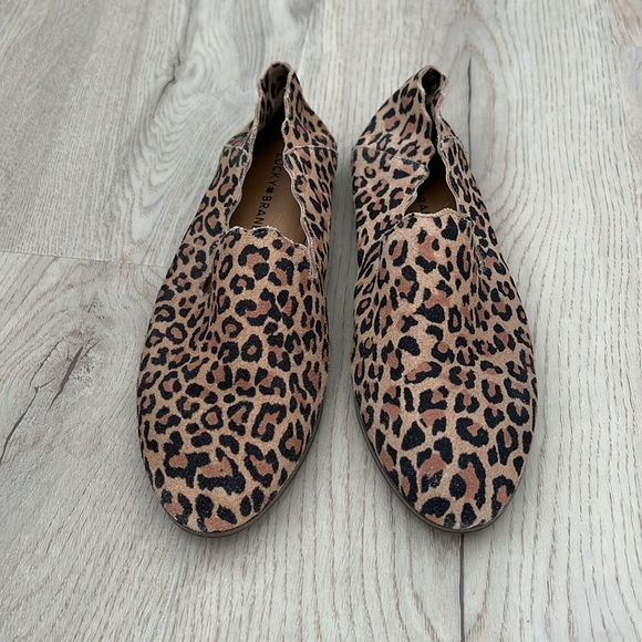 Lucky Brand Caliya Leopard Loafers - Picture 2 of 5